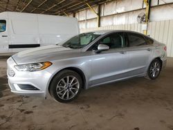 Ford Fusion salvage cars for sale: 2017 Ford Fusion SE