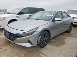 Salvage cars for sale at Grand Prairie, TX auction: 2023 Hyundai Elantra SEL