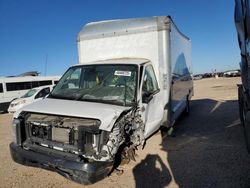 Salvage trucks for sale at Amarillo, TX auction: 2022 Ford Econoline E350 Super Duty Cutaway Van