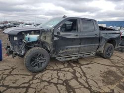 Salvage cars for sale at Woodhaven, MI auction: 2021 Chevrolet Silverado K1500 LT Trail Boss