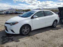 Salvage cars for sale at Las Vegas, NV auction: 2015 Toyota Corolla L