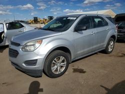 Chevrolet salvage cars for sale: 2016 Chevrolet Equinox LS