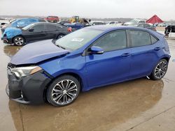 Salvage cars for sale at Grand Prairie, TX auction: 2016 Toyota Corolla L