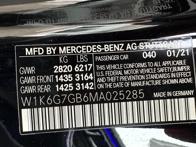 2021 Mercedes-Benz S 580 4matic