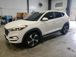 Salvage cars for sale at Lumberton, NC auction: 2017 Hyundai Tucson Limited