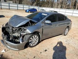 Salvage cars for sale at Austell, GA auction: 2013 Nissan Sentra S