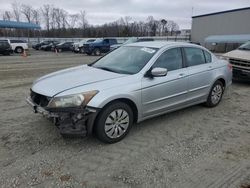 Salvage cars for sale at Spartanburg, SC auction: 2009 Honda Accord LX