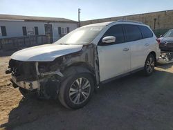 Salvage cars for sale at Laurel, MD auction: 2017 Nissan Pathfinder S