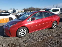 Toyota salvage cars for sale: 2016 Toyota Prius