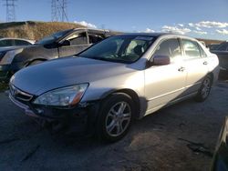 Honda Accord ex salvage cars for sale: 2007 Honda Accord EX