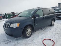 Salvage cars for sale at Wayland, MI auction: 2008 Chrysler Town & Country Touring