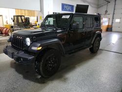 Salvage cars for sale at Anchorage, AK auction: 2022 Jeep Wrangler Unlimited Sport