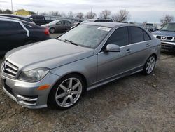 Salvage cars for sale at Sacramento, CA auction: 2014 Mercedes-Benz C 250