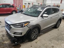 Carros salvage a la venta en subasta: 2020 Hyundai Tucson Limited