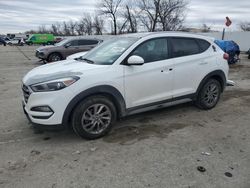 Salvage cars for sale at Bridgeton, MO auction: 2018 Hyundai Tucson SEL