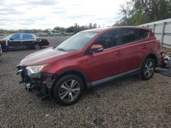 Salvage cars for sale at Riverview, FL auction: 2018 Toyota Rav4 Adventure