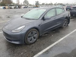 Salvage cars for sale at Van Nuys, CA auction: 2023 Tesla Model 3