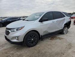 Salvage cars for sale at Houston, TX auction: 2020 Chevrolet Equinox LS