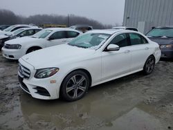 Salvage cars for sale at Windsor, NJ auction: 2018 Mercedes-Benz E 300 4matic