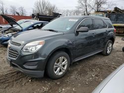 Chevrolet Equinox ls Vehiculos salvage en venta: 2017 Chevrolet Equinox LS