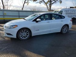 Salvage cars for sale from Copart Brookhaven, NY: 2017 Ford Fusion SE Hybrid