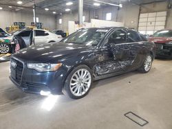 Salvage cars for sale at Blaine, MN auction: 2014 Audi A6 Premium Plus