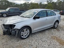 Salvage cars for sale at Houston, TX auction: 2015 Volkswagen Jetta Base