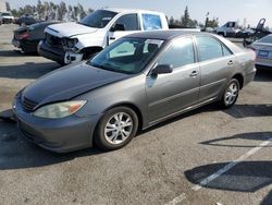 Salvage cars for sale at Rancho Cucamonga, CA auction: 2004 Toyota Camry LE