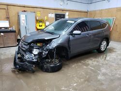 Salvage cars for sale at Kincheloe, MI auction: 2013 Honda CR-V EX