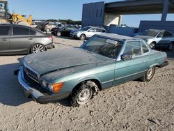 Salvage cars for sale at West Palm Beach, FL auction: 1982 Mercedes-Benz 1982 Mercedes Benz SL500