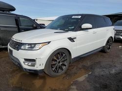 Salvage cars for sale at Brighton, CO auction: 2015 Land Rover Range Rover Sport HSE