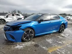 Salvage cars for sale at Orlando, FL auction: 2018 Toyota Camry XSE