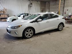 Salvage cars for sale at York Haven, PA auction: 2017 Chevrolet Volt Premier