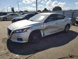 Salvage cars for sale from Copart Miami, FL: 2020 Nissan Altima S