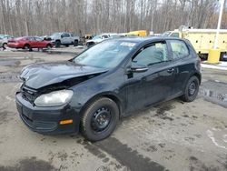 Salvage cars for sale at East Granby, CT auction: 2010 Volkswagen Golf