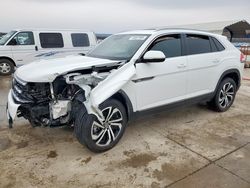 Volkswagen salvage cars for sale: 2022 Volkswagen Atlas Cross Sport SEL