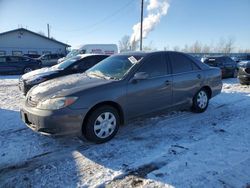 Salvage cars for sale at Pekin, IL auction: 2004 Toyota Camry LE