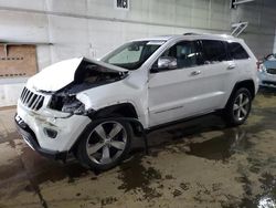 Salvage cars for sale from Copart Portland, MI: 2016 Jeep Grand Cherokee Limited