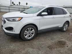 Salvage cars for sale at Mercedes, TX auction: 2020 Ford Edge SEL