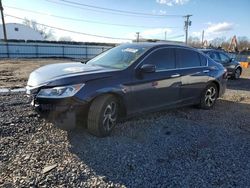 Salvage cars for sale at Hillsborough, NJ auction: 2017 Honda Accord LX