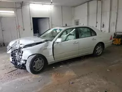 Salvage cars for sale at Madisonville, TN auction: 2002 Lexus LS 430