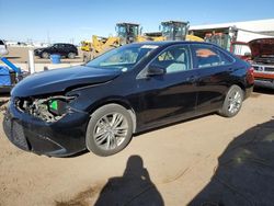 Salvage cars for sale at Brighton, CO auction: 2016 Toyota Camry LE