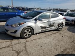 Salvage cars for sale at Indianapolis, IN auction: 2014 Hyundai Elantra SE