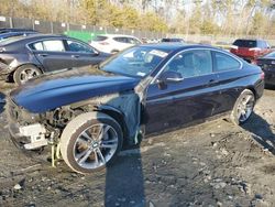 Salvage cars for sale at Waldorf, MD auction: 2016 BMW 435 XI