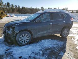 Salvage cars for sale at Windham, ME auction: 2016 Nissan Rogue S