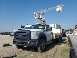 Salvage trucks for sale at Houston, TX auction: 2012 Ford F450 Super Duty