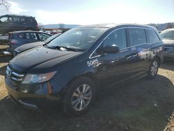 Salvage cars for sale at San Martin, CA auction: 2015 Honda Odyssey EXL