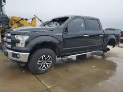 Salvage cars for sale at Grand Prairie, TX auction: 2015 Ford F150 Supercrew