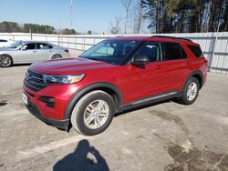 Salvage cars for sale at Dunn, NC auction: 2022 Ford Explorer XLT