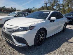 Salvage cars for sale at Riverview, FL auction: 2021 Toyota Camry SE